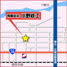 有限会社小野鉄工　地図　map